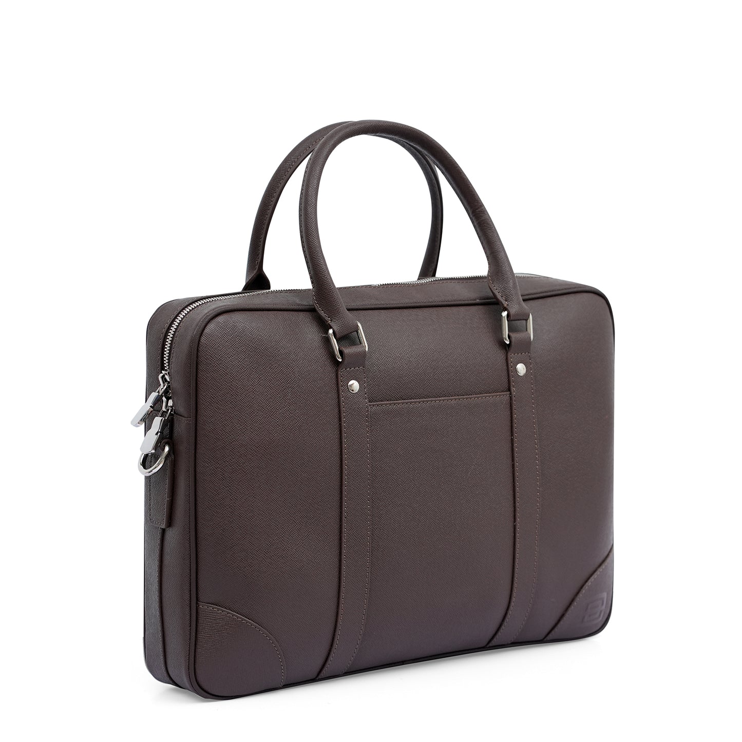 Efora men's zipper bag ( Brown F8635-1 )