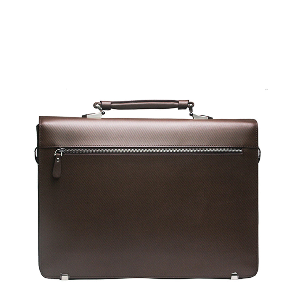 Efora 2801G-BR-D men's briefcase with number lock