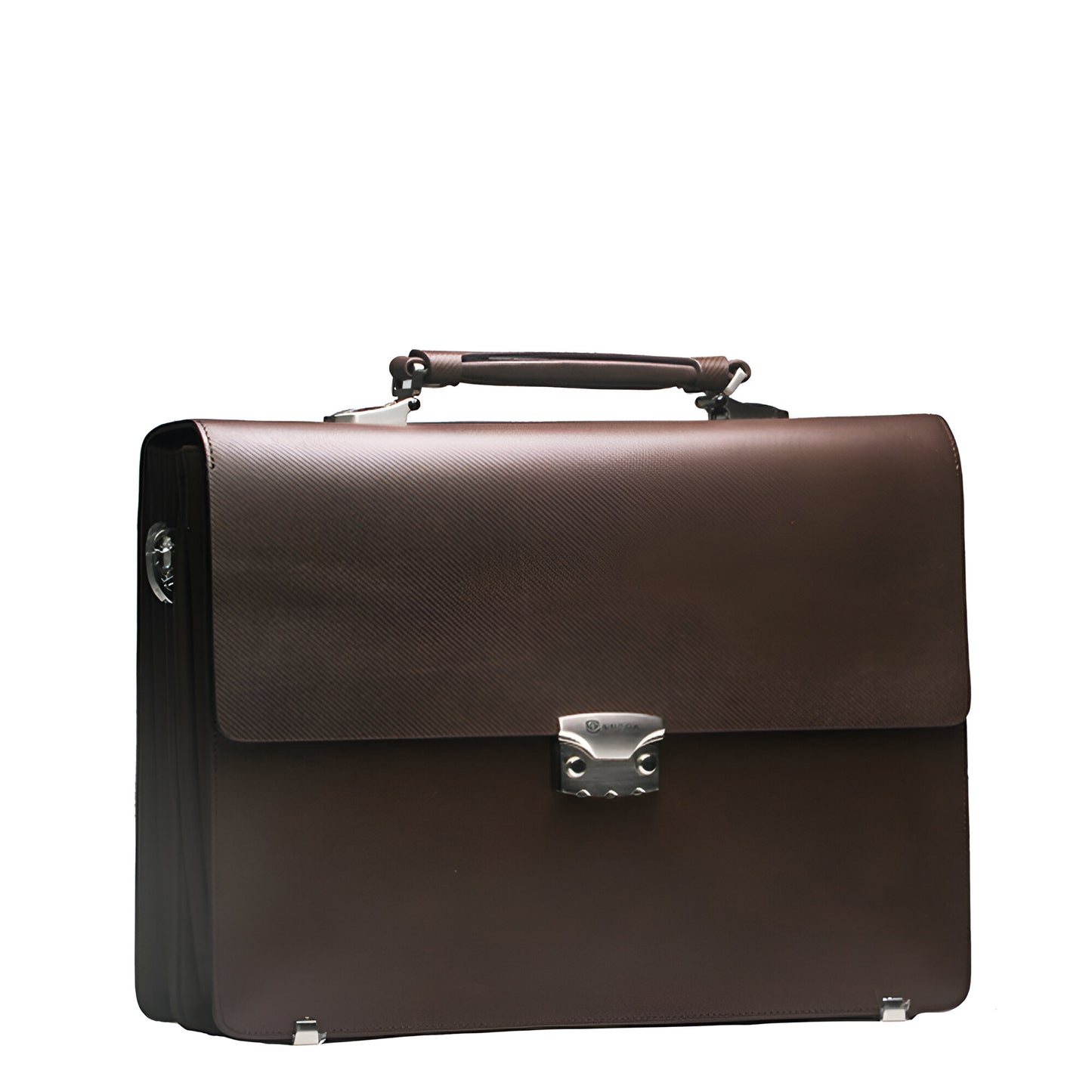 Efora 2801G-BR-D men's briefcase with number lock